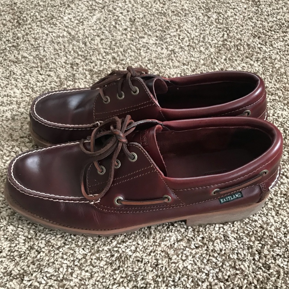 Men’s Dress Shoes: Eastland Boat Shoes Size 13